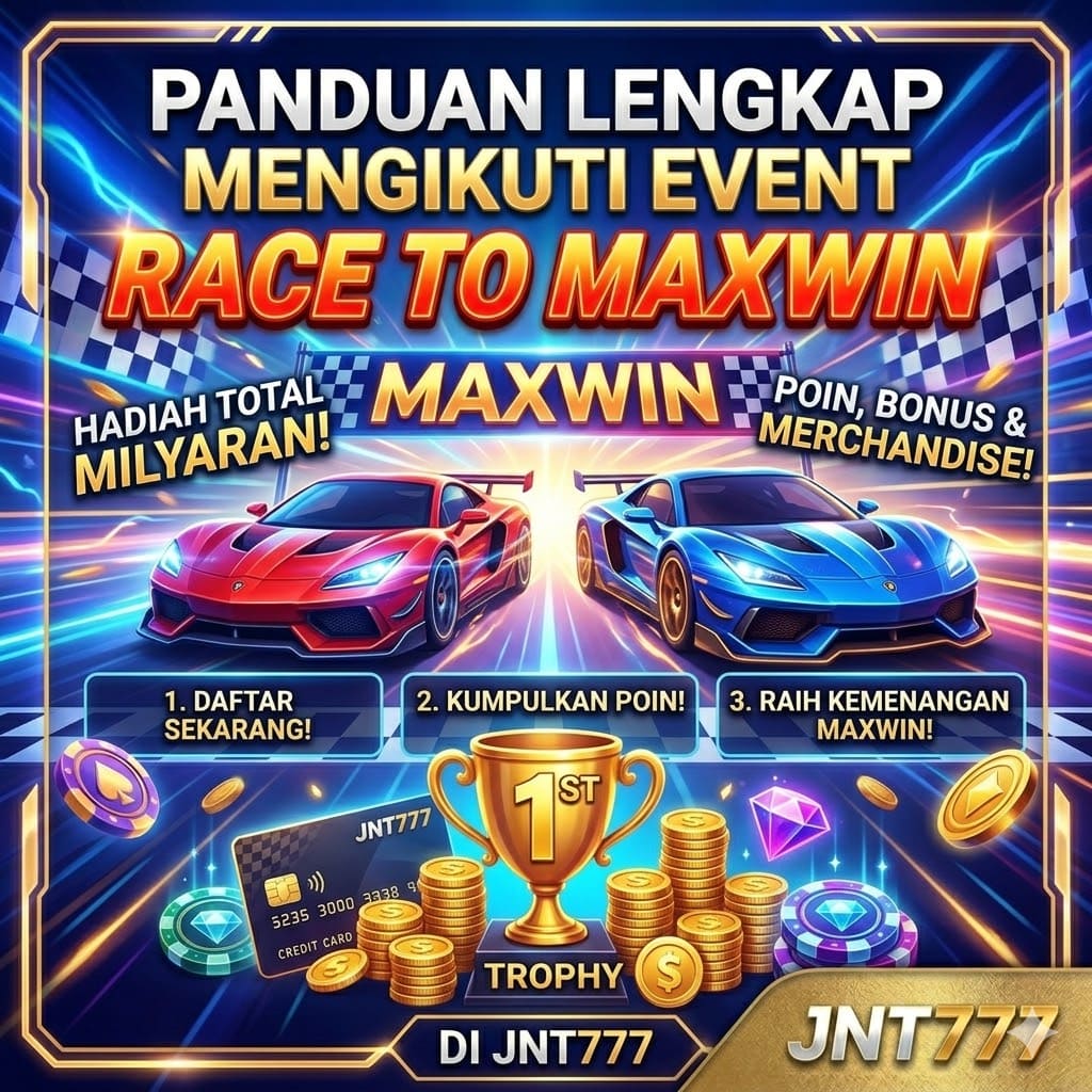 Panduan Lengkap Mengikuti Event "Race To Maxwin" di Jnt777